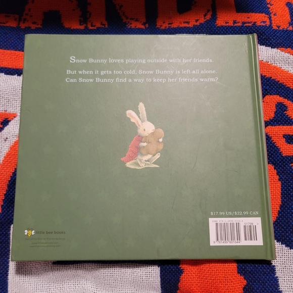 Snow bunny story book - Picture 3 of 3